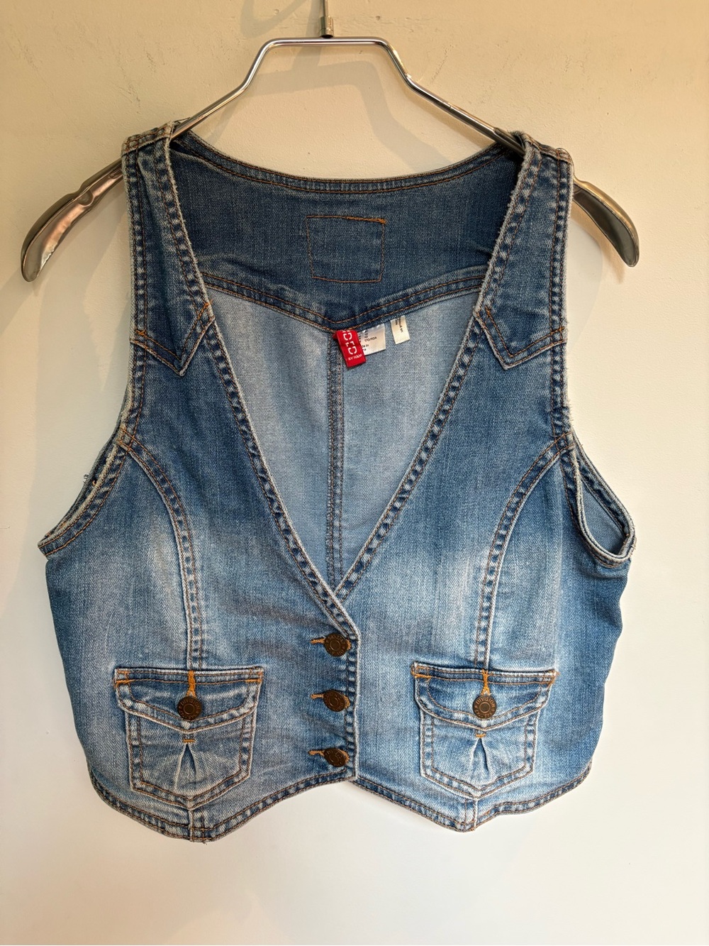 H&M Denim Vest size 10/Medium